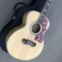 Custom 43 Inch Jumbo AAAAA ALL SOLID WOOD J200 Acoustic Guitar