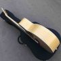 Custom 43 Inch Jumbo AAAAA ALL SOLID WOOD J200 Acoustic Guitar