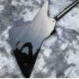 Custom Black Electric Guitar Mirror Protection 2023 New Style hot Fingerboard Inlays