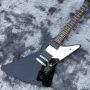 Custom Black Electric Guitar Mirror Protection 2023 New Style hot Fingerboard Inlays