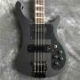 Custom Grand High Quality Matte Bass Electric BASS Guitar Black Hardware