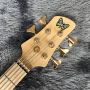 Custom Butterfly Bass 5 Strings Bass Guitar 9V Active Pickups Electric Guitar Bass