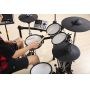Custom Grand Drum Set 8-Piece All-Mesh Electronic Drum Kit with Mesh Heads with 467 Sounds 50 Drumkits Non-Contact Triggering
