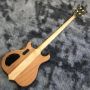 Custom Alembic Style Burst Maple Top 4 Strings Bass Guitar