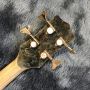 Custom Alembic Style Burst Maple Top 4 Strings Bass Guitar