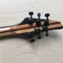 Custom Flamed Tiger Maple Top Ebony Fingerboard Neck Through Body 6 String Electric Guitar