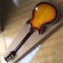 Custom Semi Half Hollow Jazz Guitar with Bigsby Tremolo