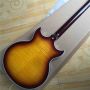 Custom Semi Half Hollow Jazz Guitar with Bigsby Tremolo
