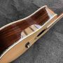 Custom Solid Spruce Top 41 Inch Rosewood Fingerboard Left Handed Acoustic Guitar