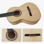 High Level Handcrafted Flamenco Classic Guitar Ebony Fingerboard Nut& Saddle Ox Bone String Scale 650MM Wood Binding