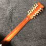 Custom Grand Left handed D Body 45KAA Solid KOA Wood Top with Abalone Inlay 12 Strings Acoustic Guitar