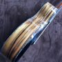 Custom GPS14 with Angle Cut Corners Real abalone Inlay KOA Wood Acoustic Guitar