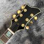 Grand Special Irregular Body Shape Semi-Hollow Flamed Maple Top Electric Guitar in Green