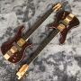 Custom Mahogany Body Lemmy Kilmister Ricken 4003 Matte Carved Electric Bass