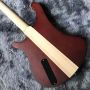 Custom Mahogany Body Lemmy Kilmister Ricken 4003 Matte Carved Electric Bass
