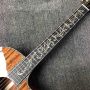 Custom Aaaa All Solid Koa Wood Top Cocobolo Back Side Acoustic Guitar with Armrest
