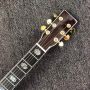 Custom 36 Inch OM Body Ebony fingerboard Abalone Binding Solid Cocobolo Back Side AAAAA SOLID Wood Acoustic Guitar