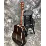 Custom Solid Cedar Top 45c Body Dreadnought Classic Acoustic Guitar with FSM Pickup 301 Hardcase
