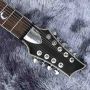 Custom Grand 9 Strings DP Damien Plati Electric Guitar in Black Satin Color with Rectangle Hardcase