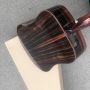 Custom Solid Cedar Top 41 Inch D Body Shape Sandalwood Back Side Acoustic Electric Guitar