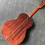 Custom 39 Inch OOO Body AAAAA All Solid Spruce Wood Mahogany Back Side Acoustic Guitar Classic Guitar Headstock 