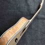 Custom 36 Inch AAAAA All Solid Wood Spruce 41 Maple Binding Back Side Acoustic Guitar