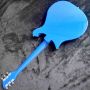 Custom Rick 325 Backer 34 Inches Electric Guitar with Blue Color