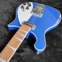 Custom Rick 325 Backer 34 Inches Electric Guitar with Blue Color
