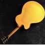 Custom Golden Jazz Electric Guitar in Yellow 