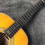 Custom Solid Spruce Top Wood OM JM 14 Frets Acoustic Guitar Fishbone Binding