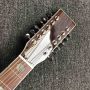 Custom 12 Strings Solid Spruce Top D45H Dreadnought Acoustic Guitar