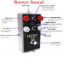 Custom Grand Brown Distortion Guitar Effect Pedal High-quality Distortion Guitar Effect Clone WAMPLER PINNACLE