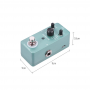 Guitar Pedal Digital Reverb Guitar Effect Pedal 9 Reverb Types True Bypass Full Metal Shell Guitar Parts Accessories