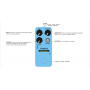 Custom Grand Blue Ocean Chorus Guitar Pedal Guitar True Bypass Chorus Effect Pedal Guitar Accessories