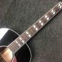 Custom Grand J45 Solid Spruce Wood Top Acoustic Guitar in Sunburst Color