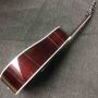 Custom Grand J45 Solid Spruce Wood Top Acoustic Guitar in Sunburst Color