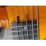 ​Custom 6 Strings Grand Guitar Bass TRB JP2 in Orange Color with Active Pickup Bolt On Golden Hardwares