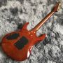 Custom Burst Flamed Maple Top Suhr Style Electric Guitar in Sunburst Color Immediately Shipment