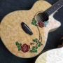 Custom LUNA Style Acoustic Guitar ROSEWOOD Design