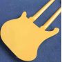 Custom Shop 4080 Double Neck Geddy Lee Yellow 4 Strings Bass 612 Strings Option Guitar