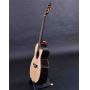 Custom 41 Inch Solid Spruce Top Acoustic Guitar with Ebony Fingerboard Taiwan Vintage Tuner