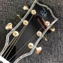 ​Custom AAAA Jumbo 43 Inch Solid KOA Wood Acoustic Guitar Abalone Binding with Customized Logo on Headstock is OK