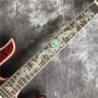 Custom 2024 New Design Irregular Flamed Maple Hand Carved Electric Guitar Accept OEM
