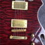 Custom 2024 New Design Irregular Flamed Maple Hand Carved Electric Guitar Accept OEM