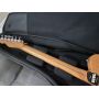 Custom Acoustasonic Tele Sunburst Electric Guitar Polyester Satin Matte Finish with Deep C Neck and Chrome hardware