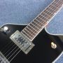 Custom Left Handed Electric Guitar in Black