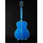 Custom Solid Spruce 41 Inch D Style Acoustic Guitar Abalone Ebony Fingerboard Water Ripple Maple Acoustic Electric Guitar