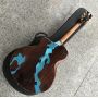Custom 2021 New AAAA Solid Spruce And Rosewood Guitar 41 Inch  Full Solid Wood Acoustic Guitar 