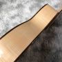 Custom OM Body 40 Inch Solid Wood Black Binding Ebony Fingerbord Electric Acoustic Guitar