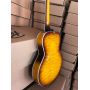 Custom Dobro Guitar with Sunburst Top Super Water Ripple Back Resonator Steel Guitar